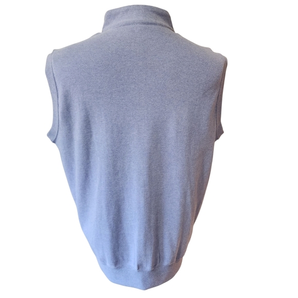 Peter Millar Men’s Full Zip Vest Light Blue/Lavender - Size M - Picture 4 of 8